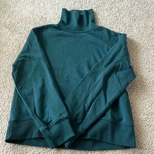 Zara Green Turtleneck Sweater